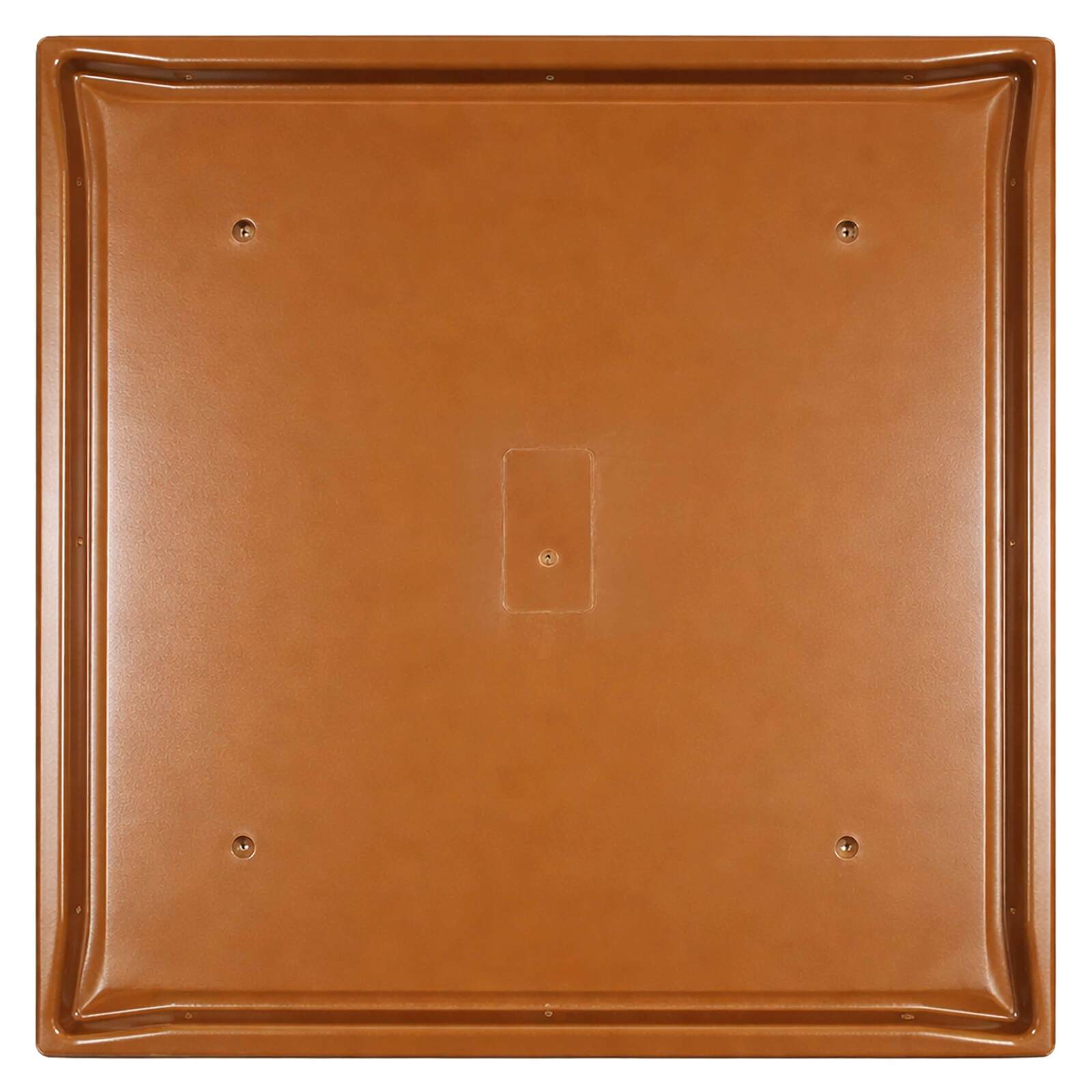 Piano quadrato in legno laminato sagomato 70 x 70 cm
