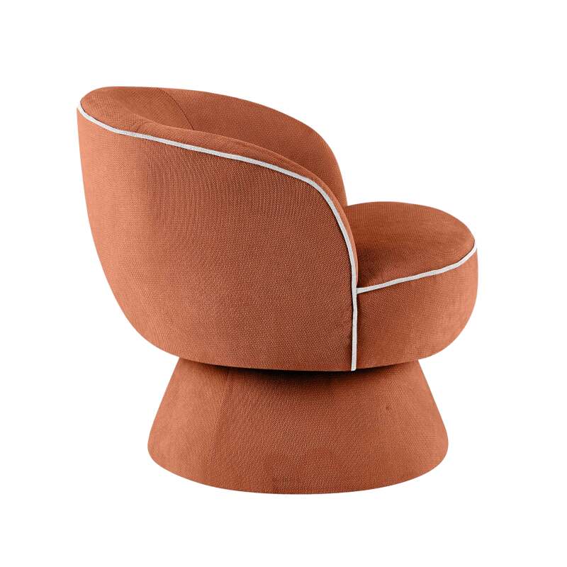 Poltrona girevole in tessuto (5/7)