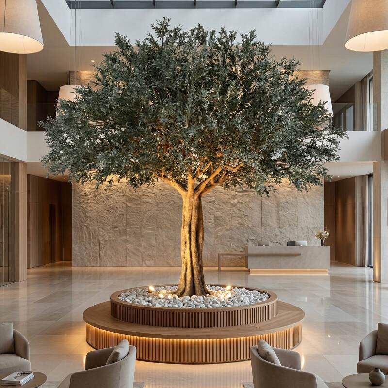 Ulivo artificiale altezza 360 cm - Lifestyle