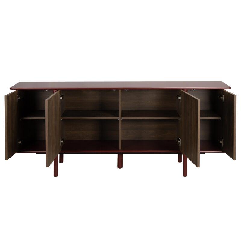 Buffet effetto legno 4 ante 180 cm (5/7)