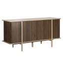 Buffet effetto legno 4 ante 180 cm
