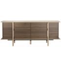 Buffet effetto legno 4 ante 180 cm