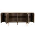 Buffet effetto legno 4 ante 180 cm