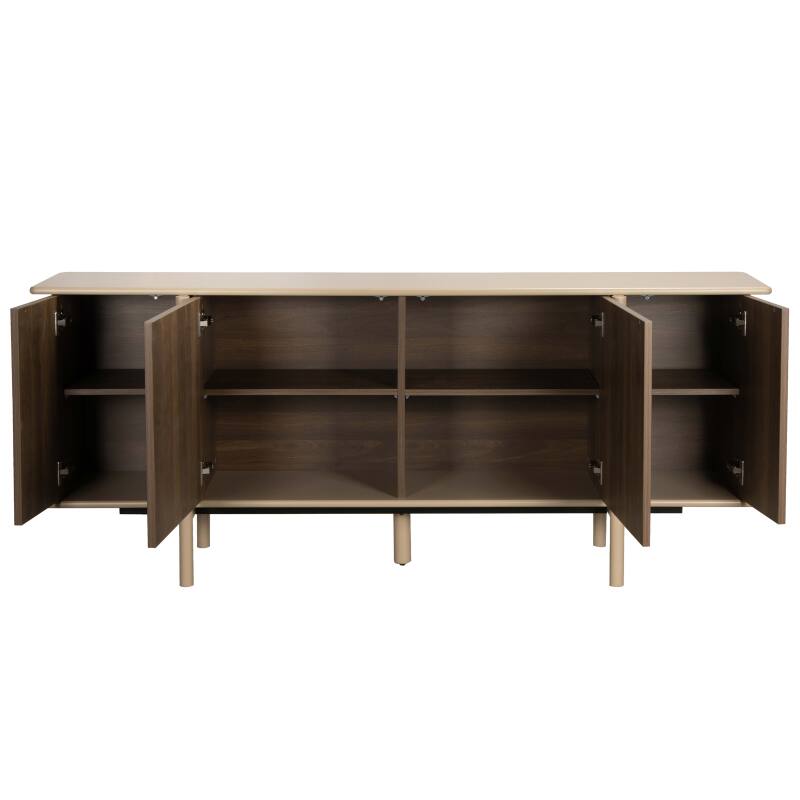 Buffet effetto legno 4 ante 180 cm (5/7)