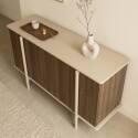 Buffet effetto legno 4 ante 180 cm
