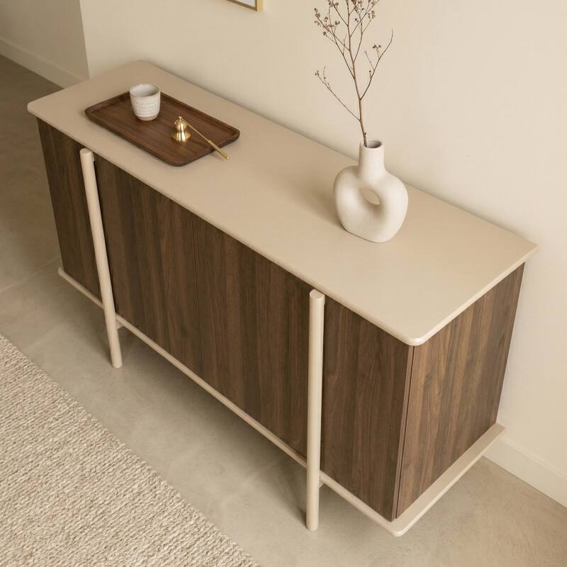 Buffet effetto legno 4 ante 180 cm (2/7)