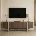 Mobile TV in effetto legno 180 cm