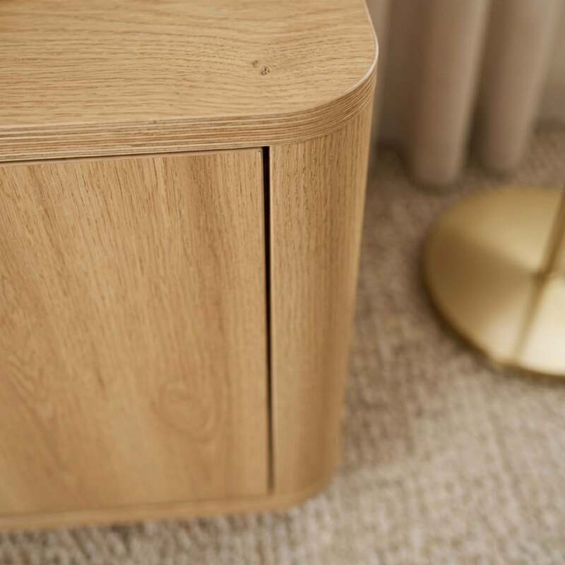 Mobile TV in effetto legno 150 cm (3/9)