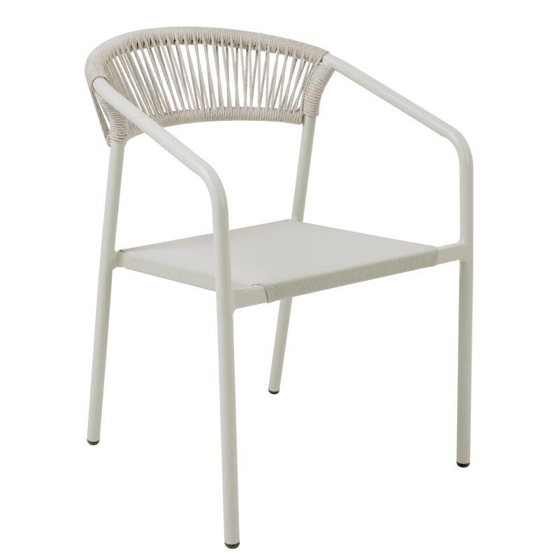 Tavolo da giardino struttura in alluminio per 8 persone 213x90 cm e 8 sedie in textilene (6/7)