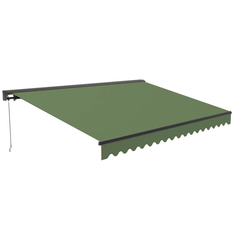 Tenda da sole manuale con cassonetto semi-integrato 3x2,50 m