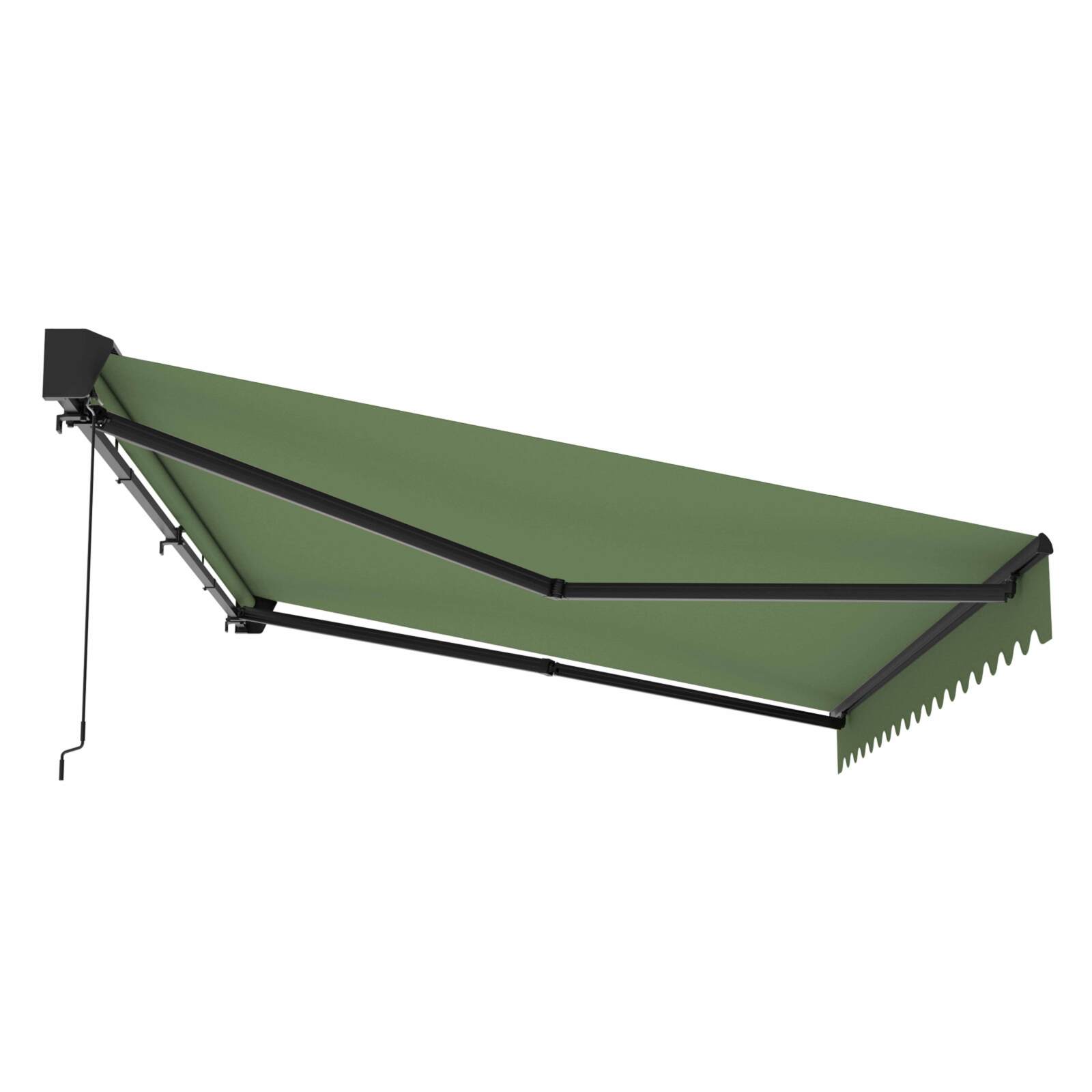 Tenda da sole manuale con cassonetto semi-integrato 3x2,50 m