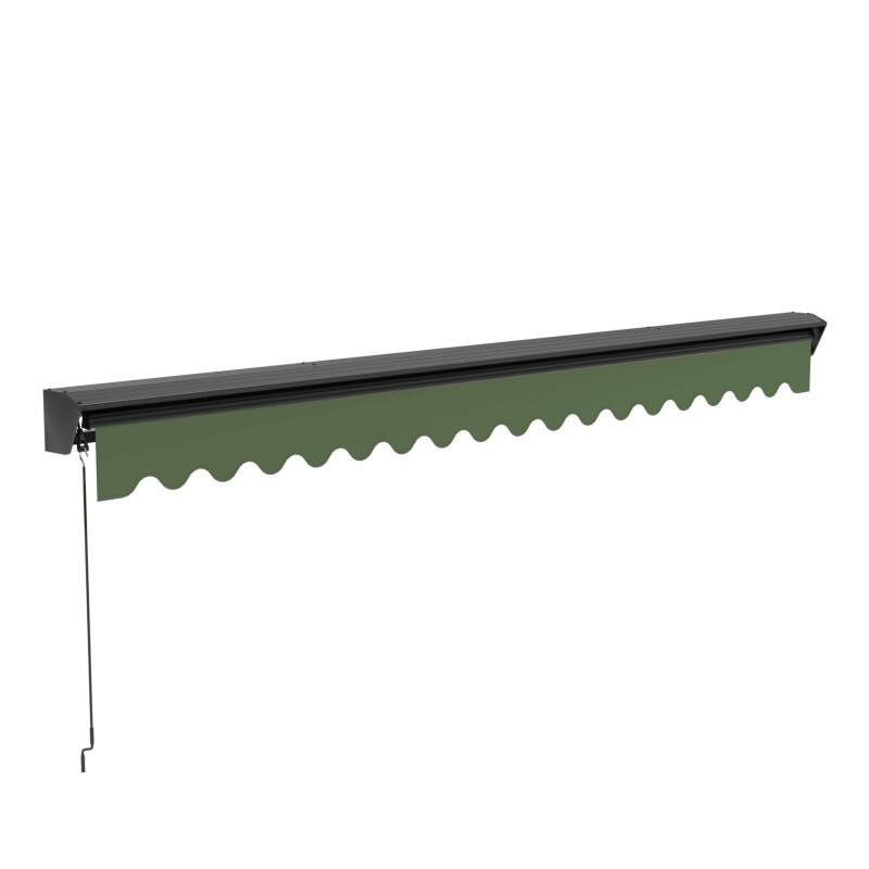 Tenda da sole manuale con cassonetto semi-integrato 3x2,50 m (4/7)