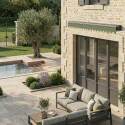 Tenda da sole manuale con cassonetto semi-integrato 3x2,50 m