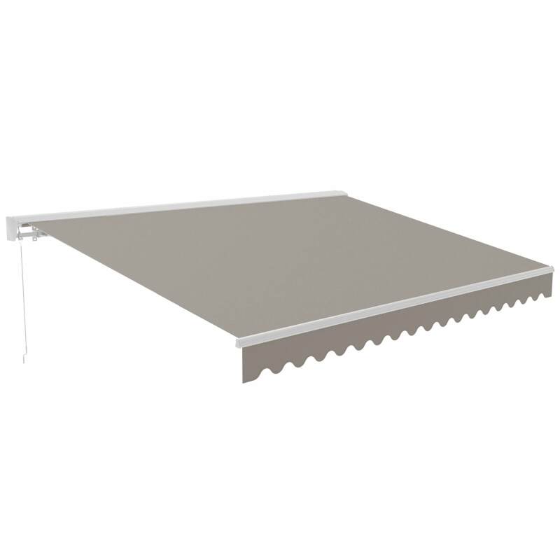Tenda da sole manuale con cassonetto semi-integrato 2,50x2 m