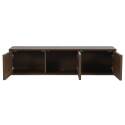 Mobile TV sospeso effetto legno chario 120 cm stile scandinavo