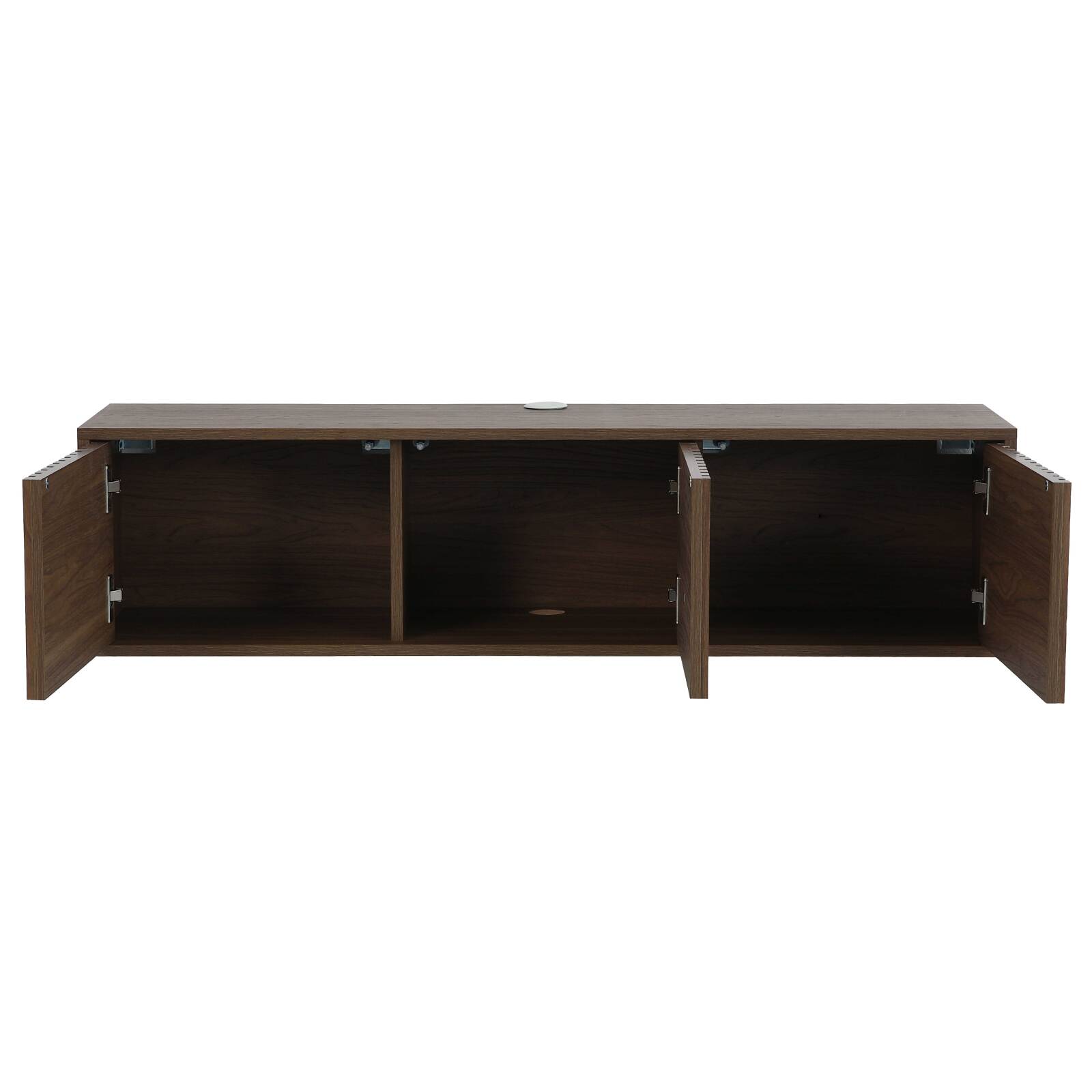 Mobile TV sospeso effetto legno chario 120 cm stile scandinavo