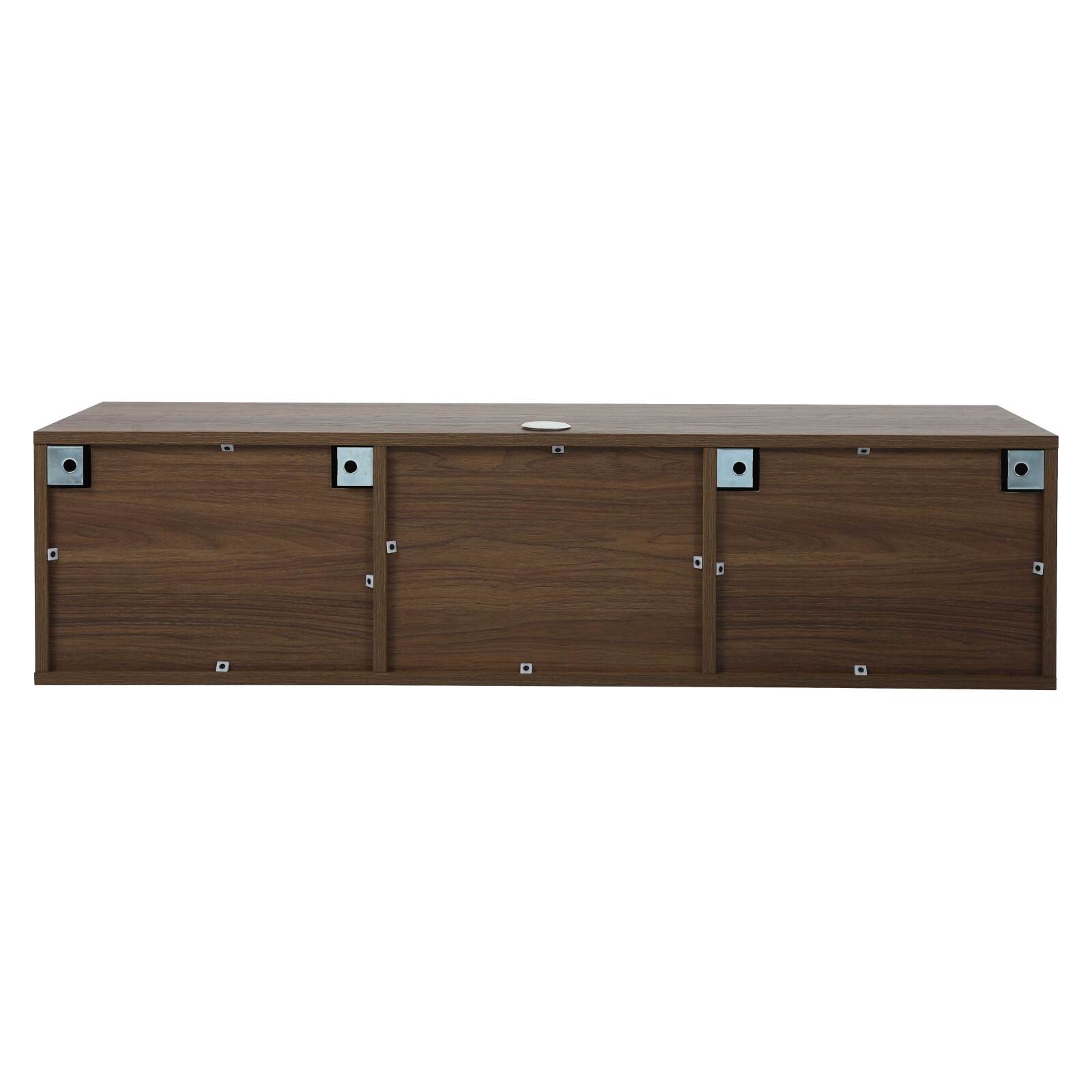 Mobile TV sospeso effetto legno chario 120 cm stile scandinavo