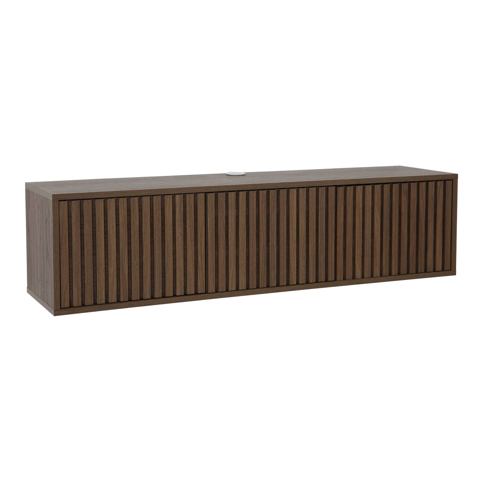 Mobile TV sospeso effetto legno chario 120 cm stile scandinavo