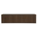 Mobile TV sospeso effetto legno chario 120 cm stile scandinavo