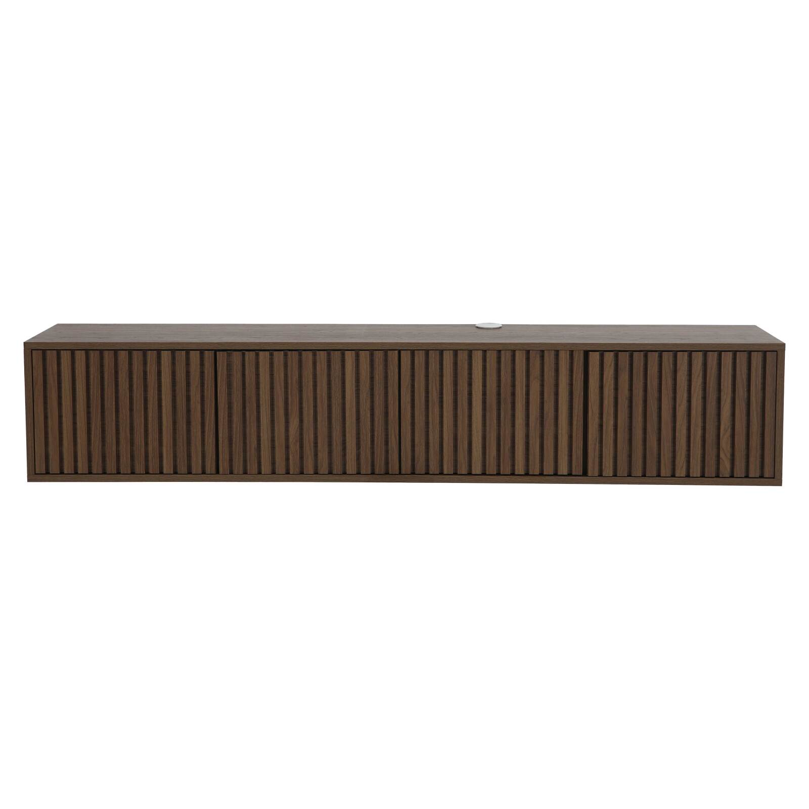Mobile TV sospeso effetto legno chario 160 cm stile scandinavo
