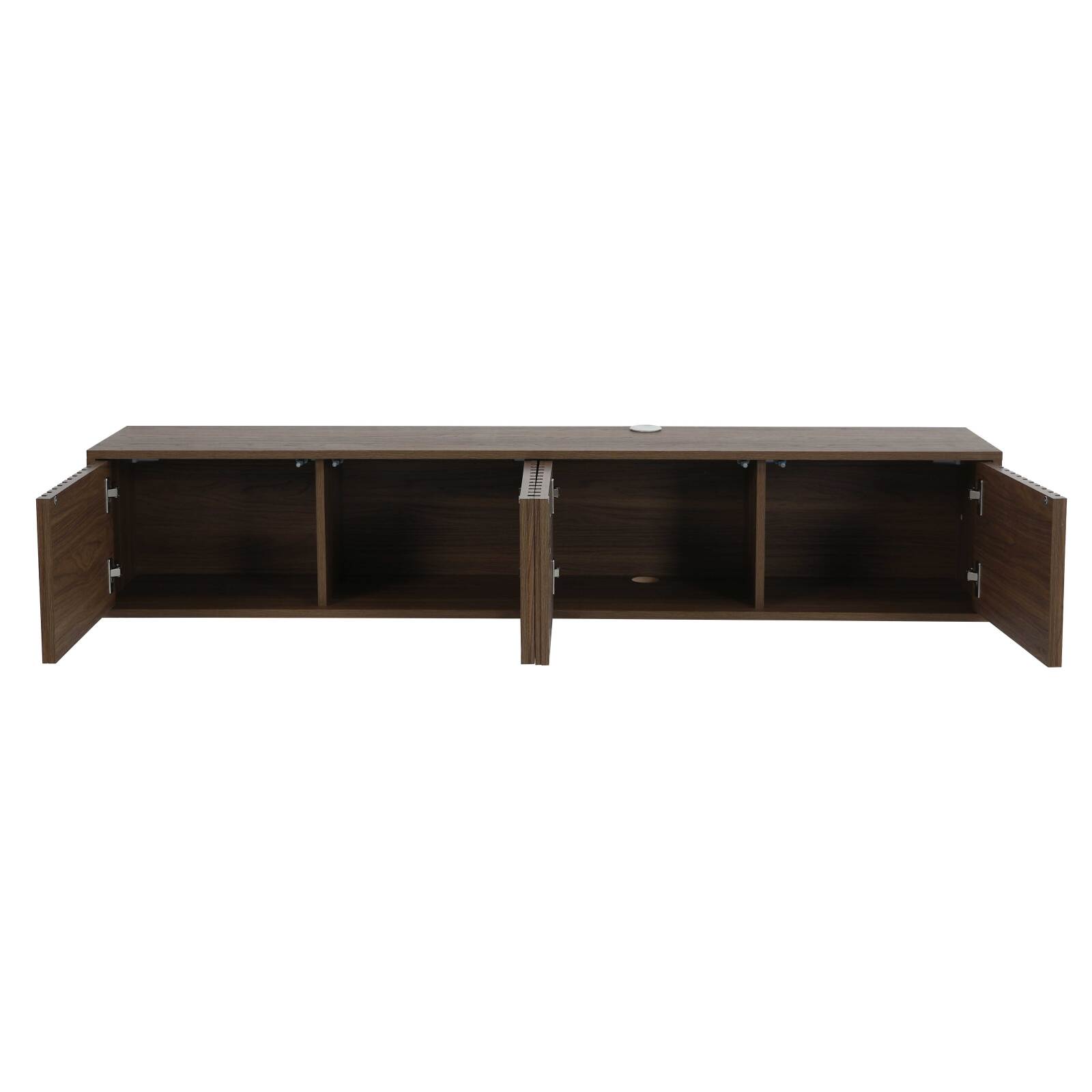 Mobile TV sospeso effetto legno chario 160 cm stile scandinavo