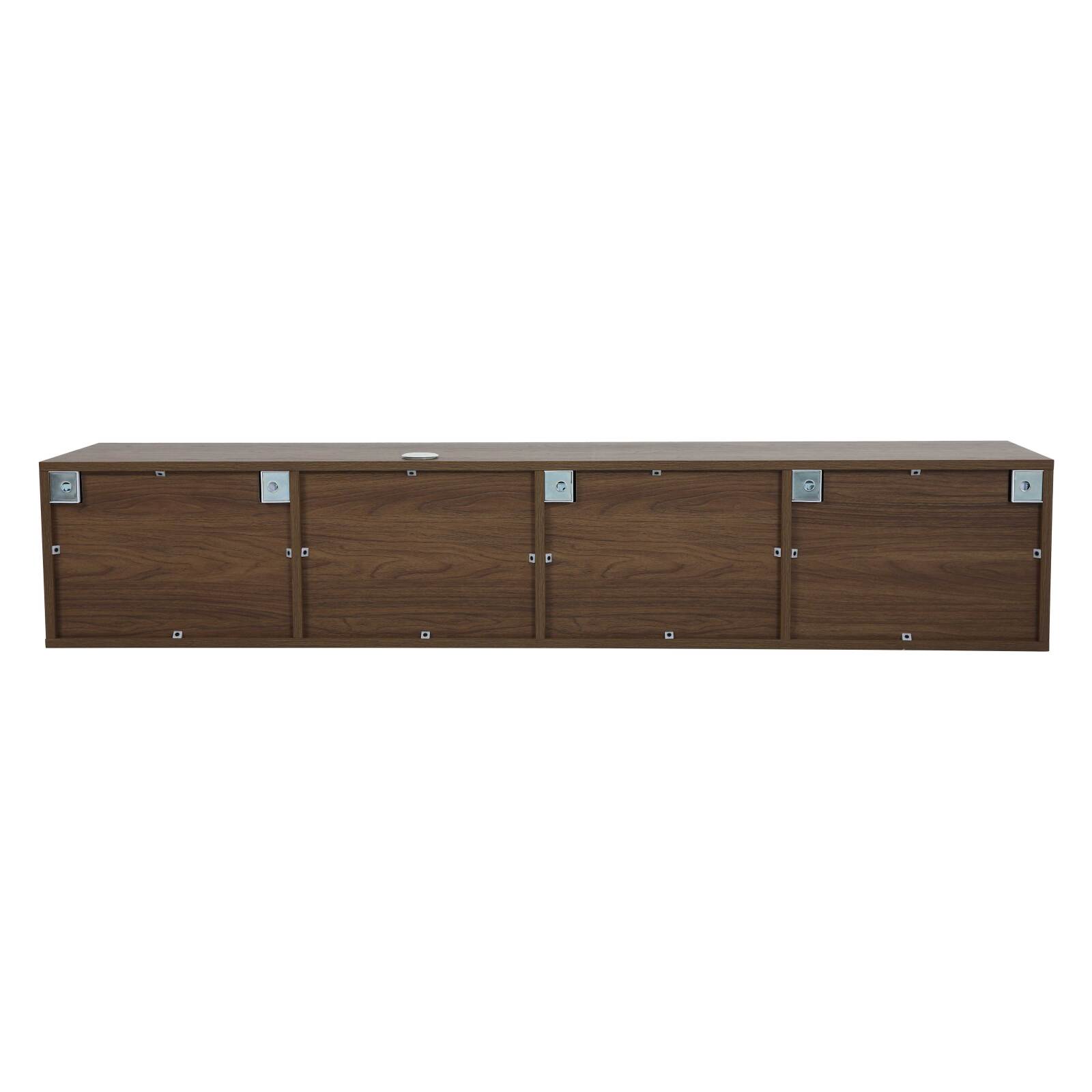 Mobile TV sospeso effetto legno chario 160 cm stile scandinavo