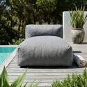 Chaise longue per divano modulare da esterno