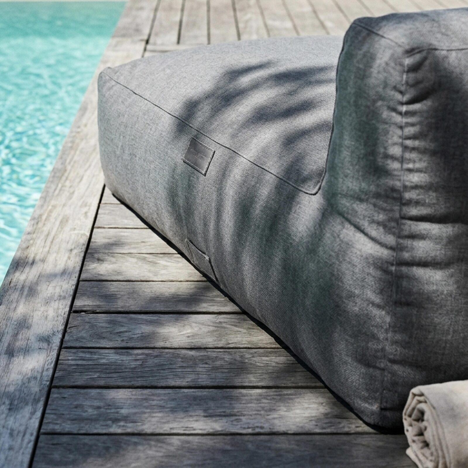 Chaise longue per divano modulare da esterno