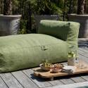Chaise longue per divano modulare da esterno
