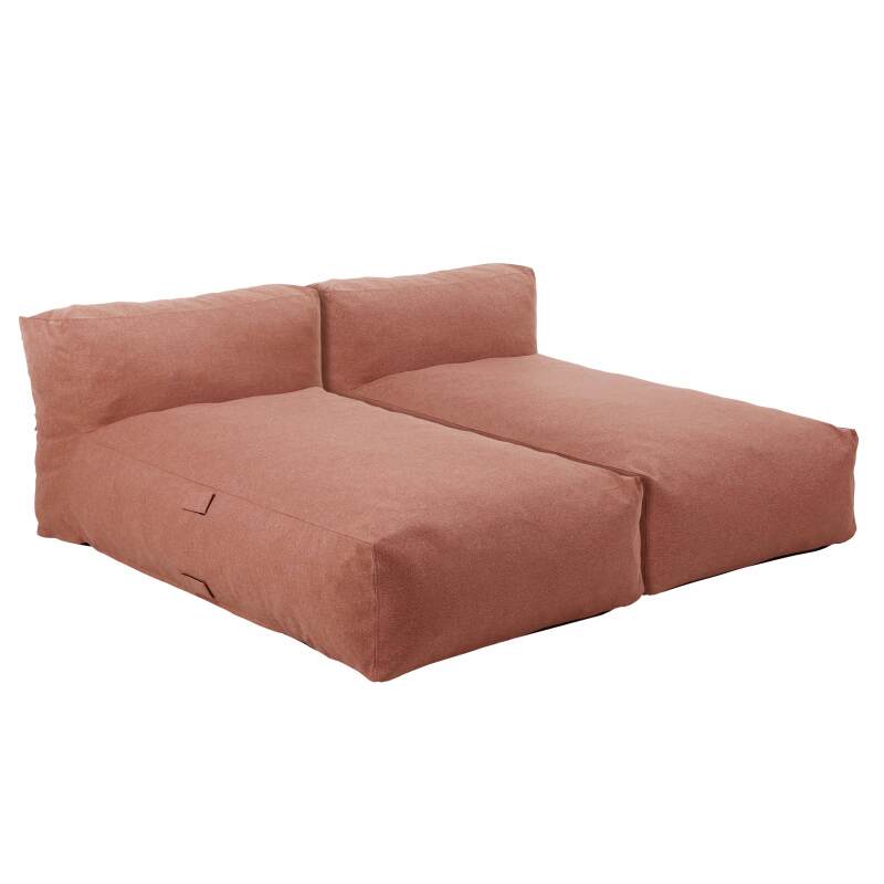 Divano modulare da esterno con 2 posti con 2 chaise longue (2/8)
