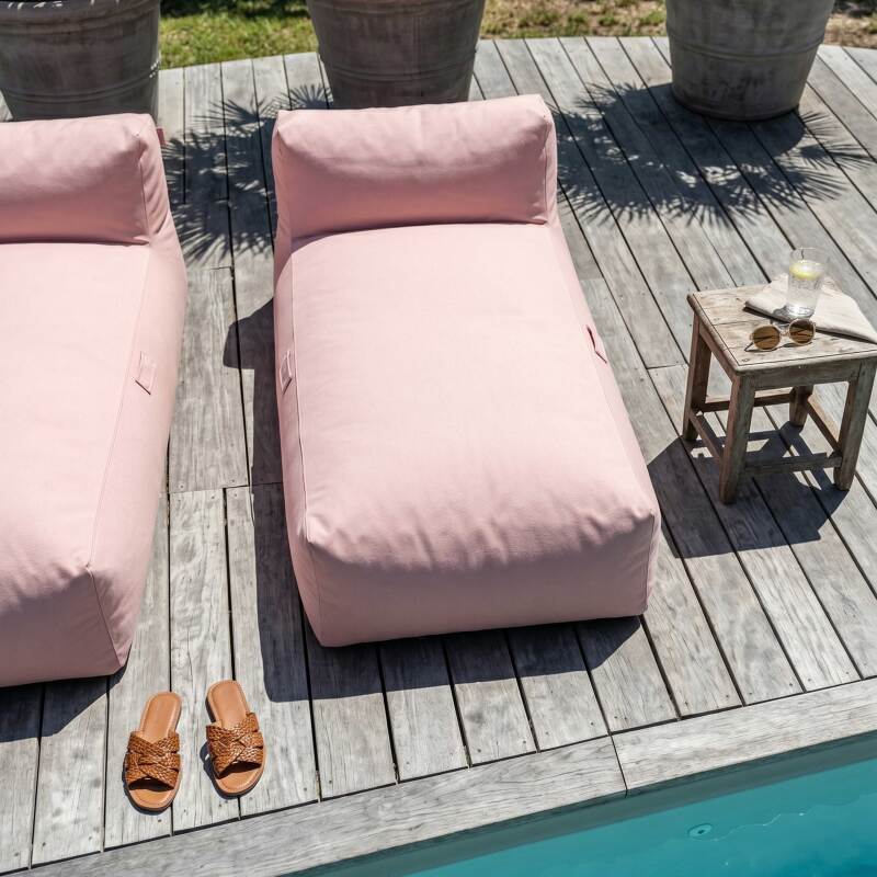 Divano modulare da esterno con 2 posti con 2 chaise longue (2/6)
