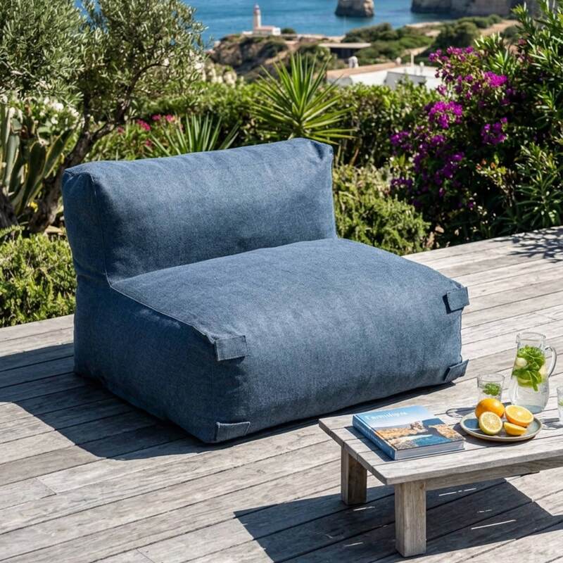 Poltrona per divano modulare da esterno