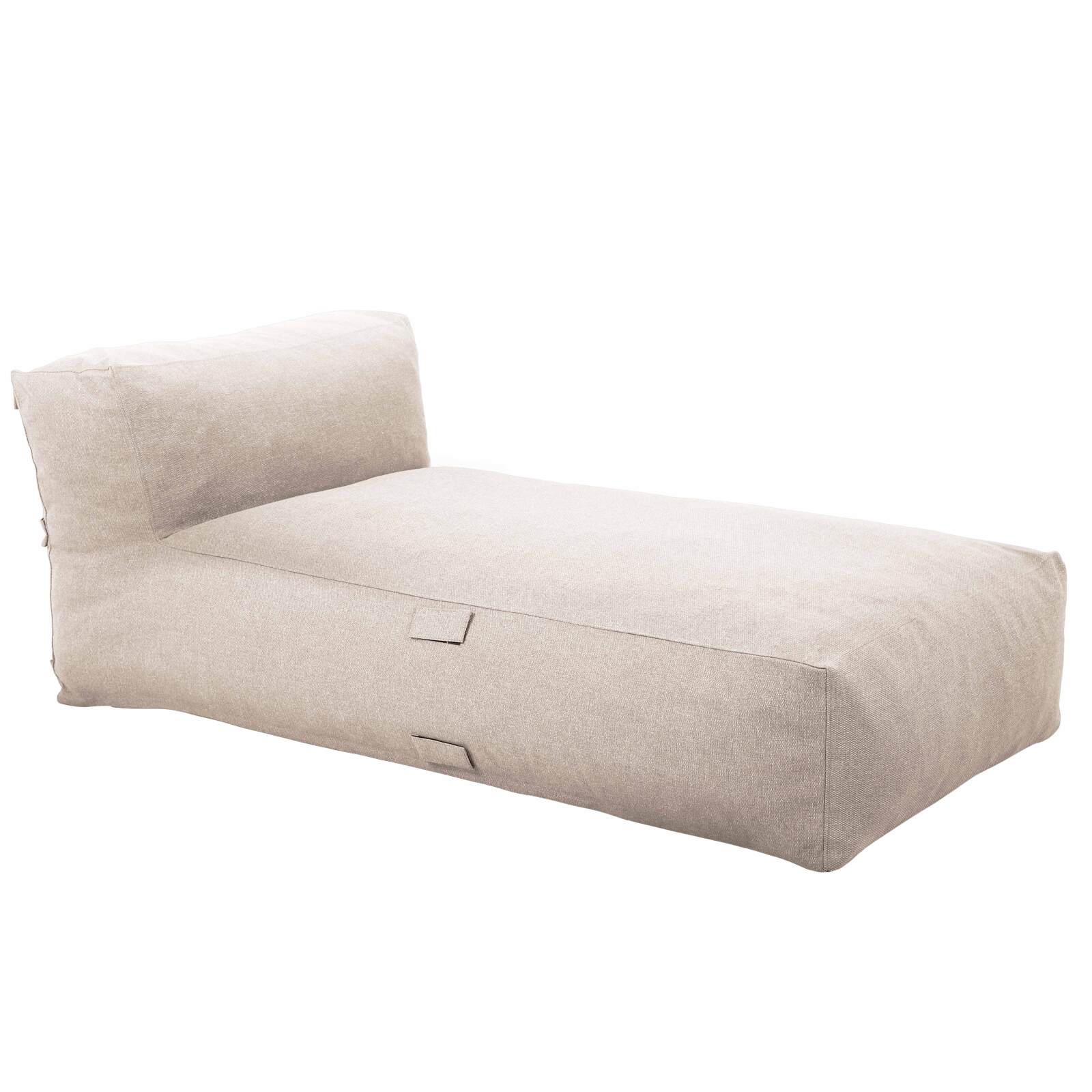 Chaise longue per divano modulare da esterno