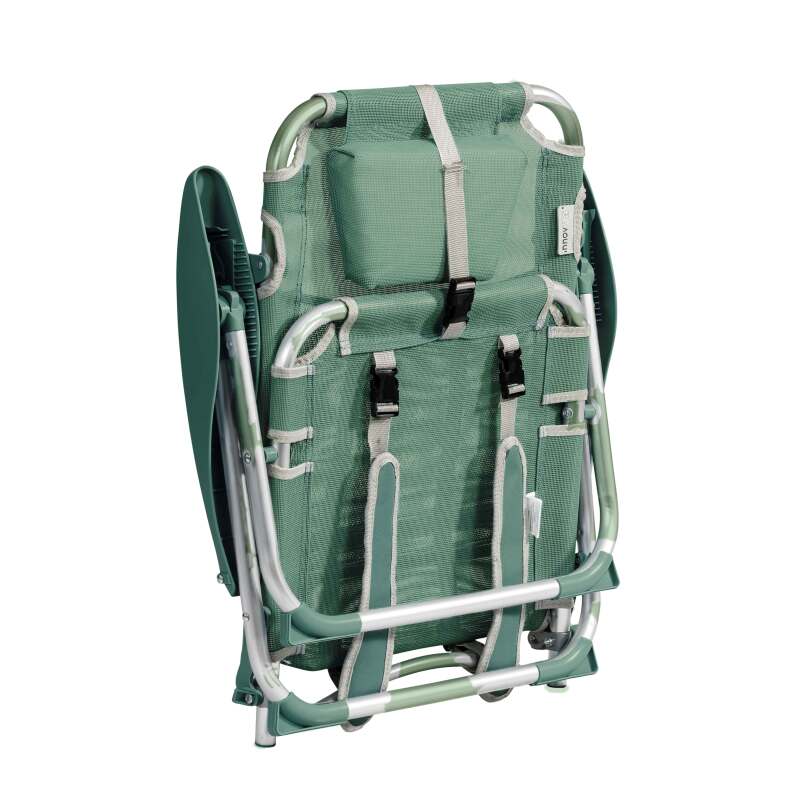 Set di 2 sdraio da mare pieghevoli reclinabili in 4 posizioni (5/31)