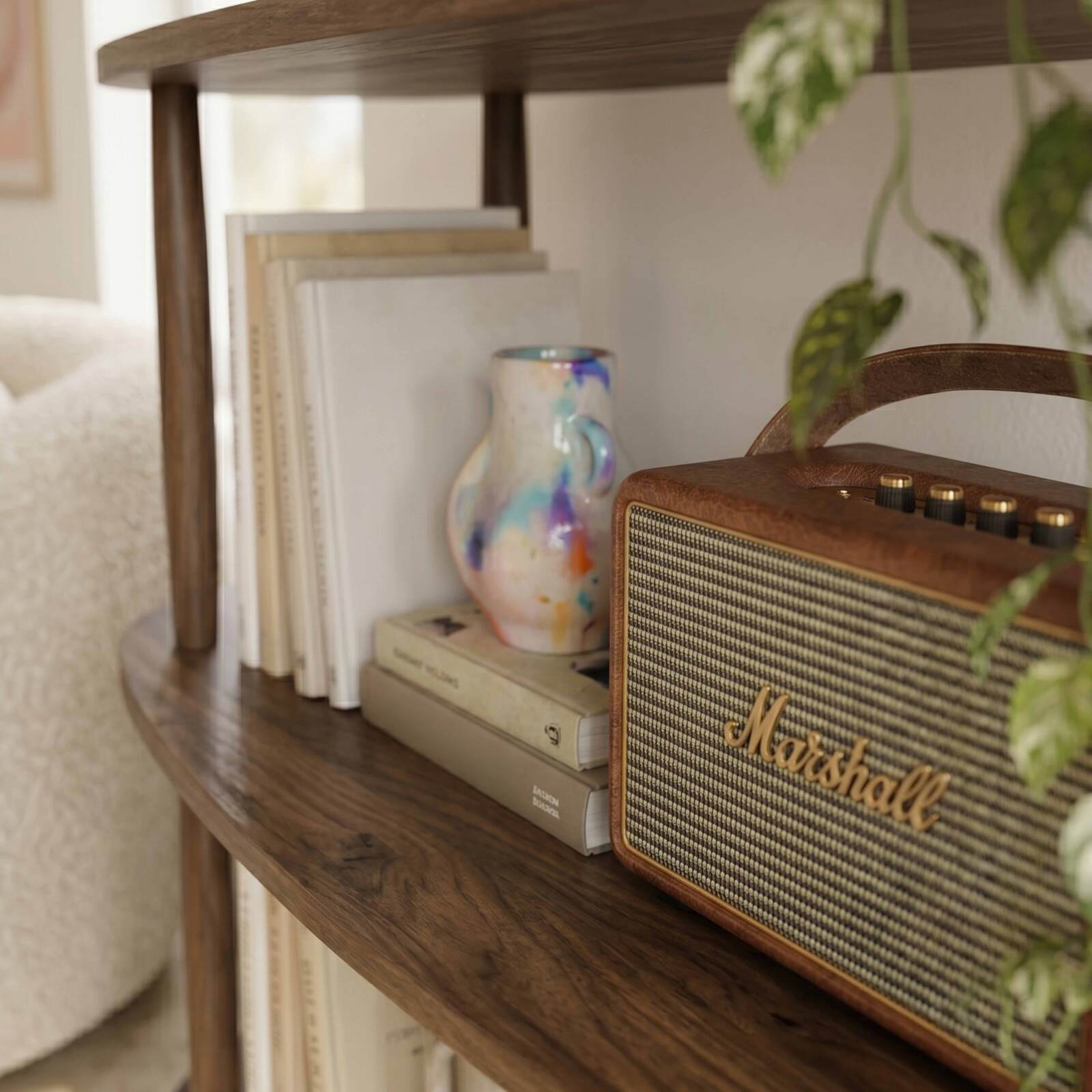 Mensola alta effetto legno, 120x145 cm