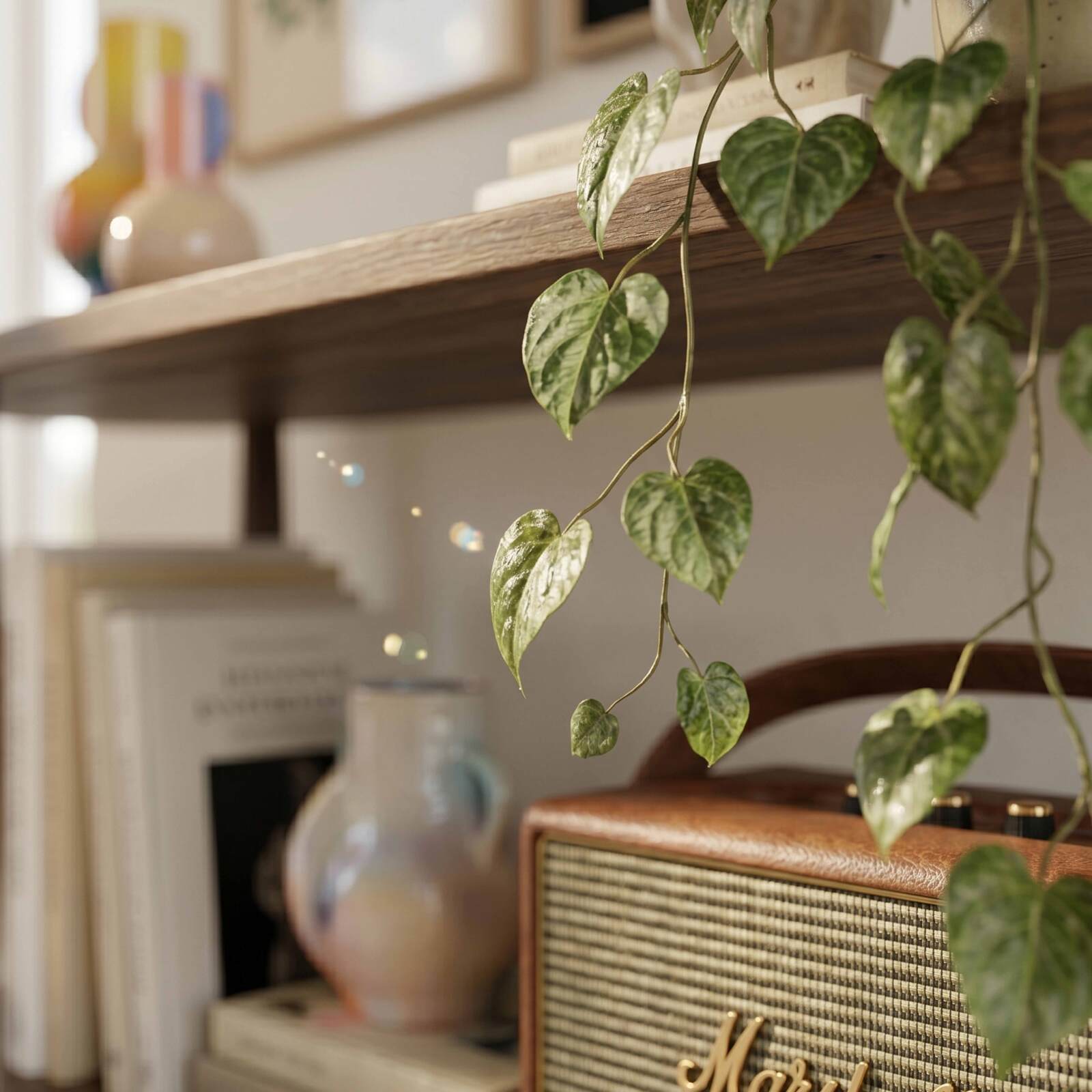 Mensola alta effetto legno, 120x145 cm