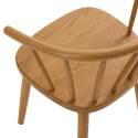 Sedie in legno di olmo traforato - Set di 2