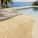 Divano modulare da esterno 2 posti con 1 poltrona e 1 chaise longue