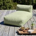 Divano modulare da esterno 4 posti con 2 poltrone, 1 poltrona angolare e 1 chaise longue