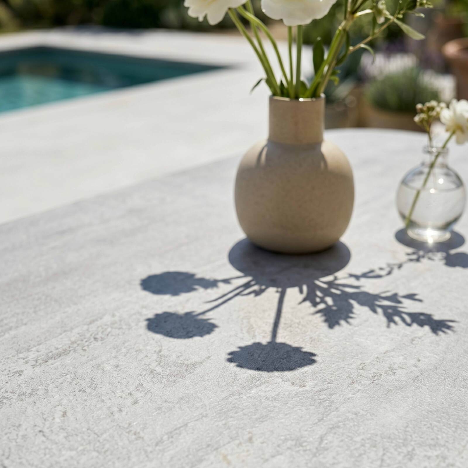 Tavolo da giardino struttura in alluminio per 8 persone 213x90 cm