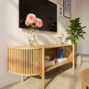 Mobile TV in effetto legno 160 cm stile boho