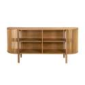 Buffet aperto effetto legno 160 cm stile boho