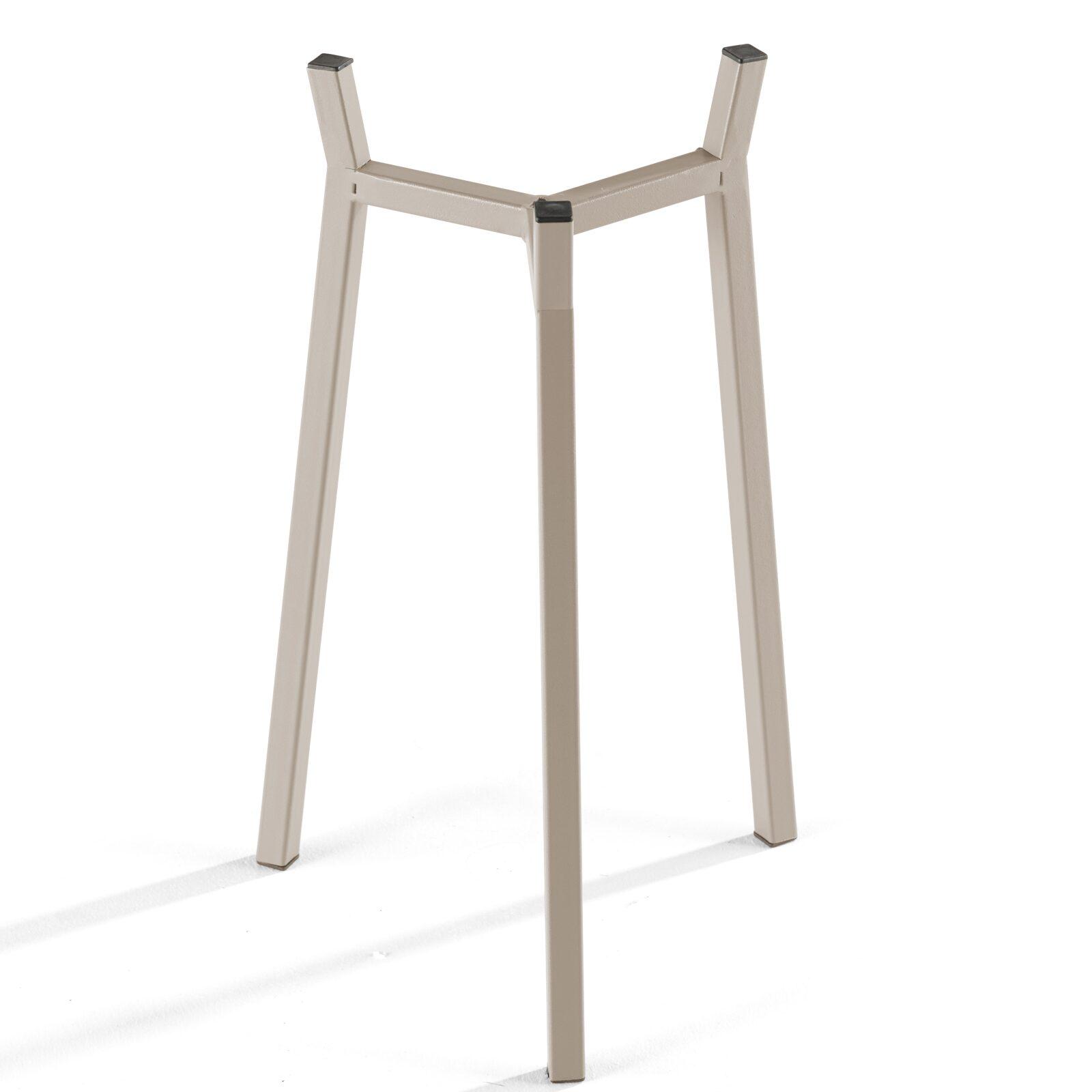 Set di 2 coprivasi su supporto in metallo