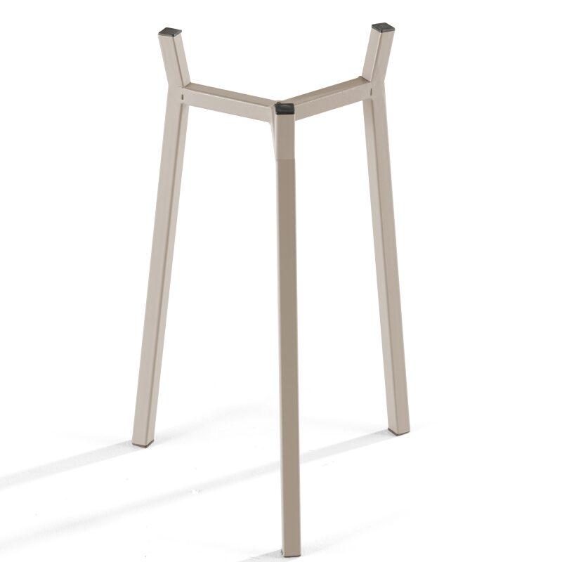 Set di 2 coprivasi su supporto in metallo