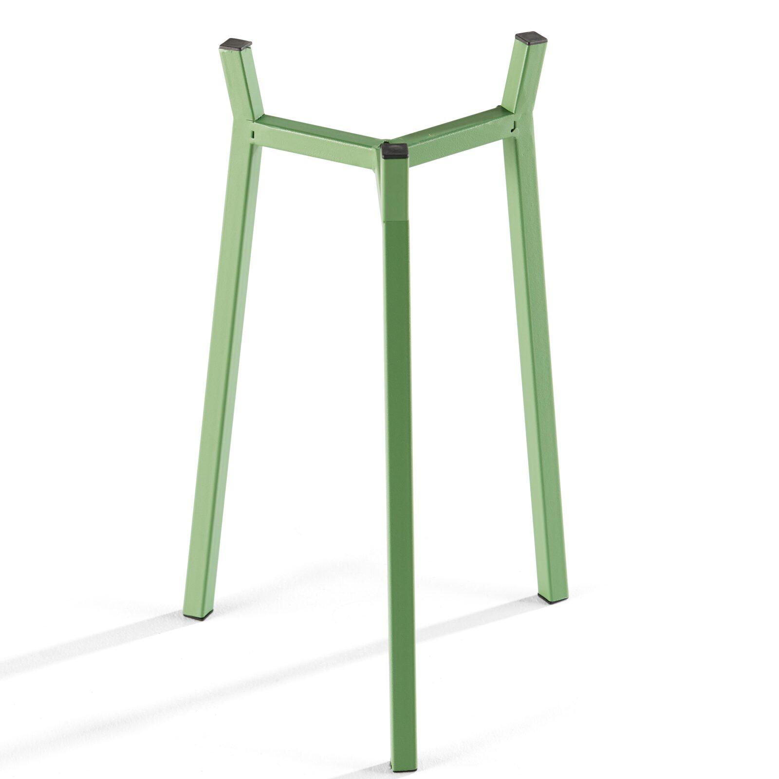 Set di 2 coprivasi su supporto in metallo