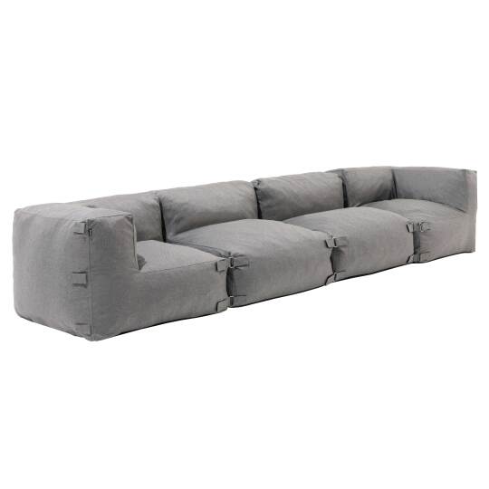 Divano modulare con 2 poltroncine basse e 2 poltrone angolari