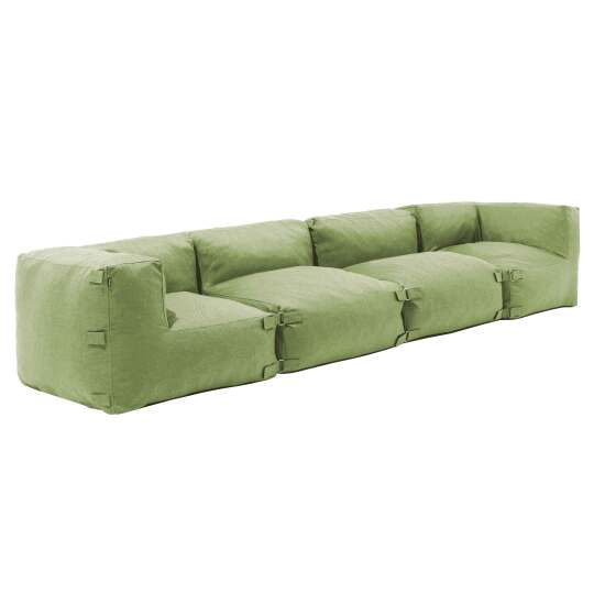 Divano modulare con 2 poltroncine basse e 2 poltrone angolari