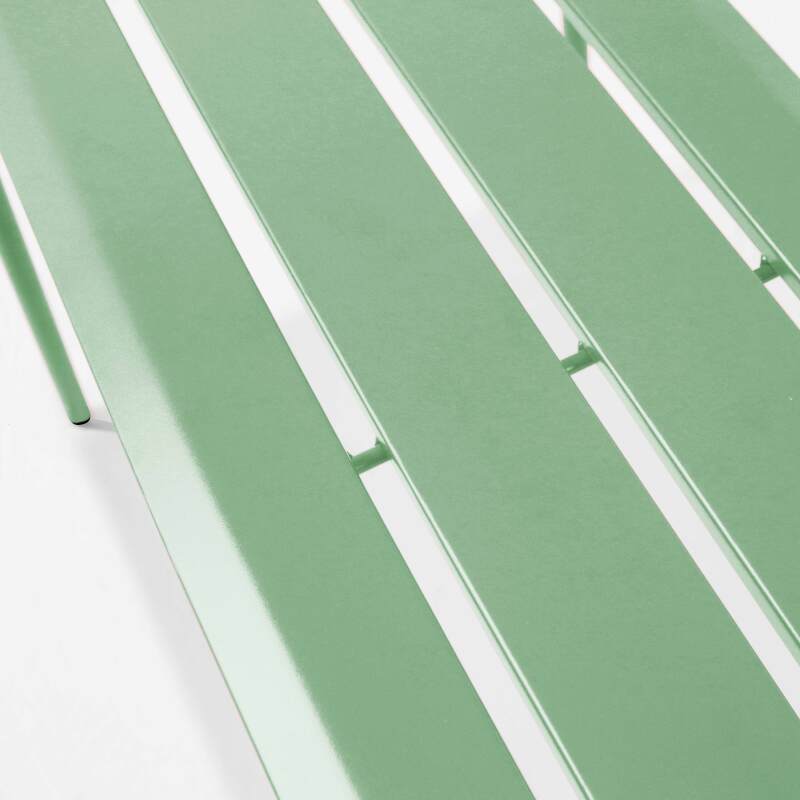 Panca da giardino in acciaio verniciato a polvere (2/4)