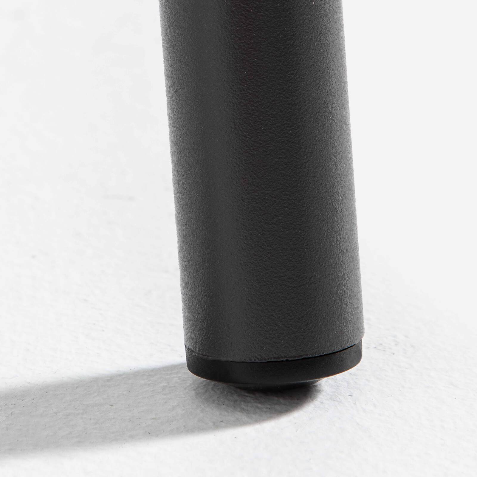 Tavolo alto da giardino (120 x 60 x 105 cm) in acciaio verniciato a polvere