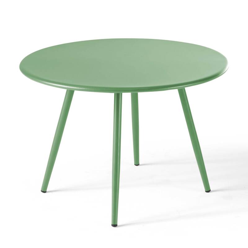 Tavolini impilabili rotondi da giardino Ø50 x 34 cm e Ø40 x 29,5 cm (3/6)